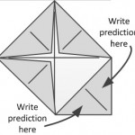 Write predictions under the flaps
