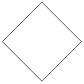 A square of paper,  white side up