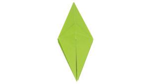 origami frog base