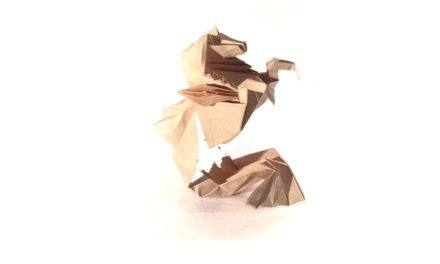Origami Hippocampus by Roman Diaz