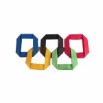 Olympic Rings, designed by Russell Wood
