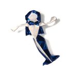 Origami Little Mermaid, designed by Quentin Trollip