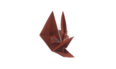 Origami Fox Mask, by Toyoaki Kawai