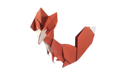 Origami Vixen, by Roman Diaz