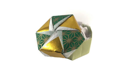 Solve those present-wrapping blues with an origami box