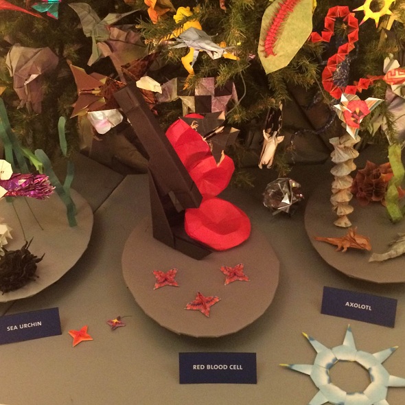 The 2015 OrigamiUSA Holiday Tree Origami Expressions