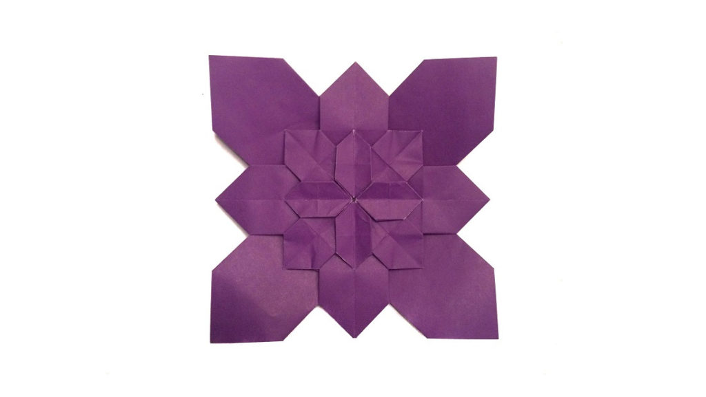 origami hydrangea