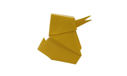 An Easy Origami Easter Chick!
