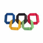 origami olympic rings