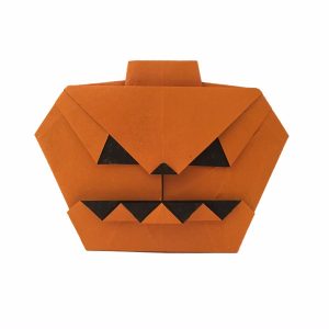 Anita Barbour's Jack o' Lantern "origamiexpressions.com" Make a Jack o' Lantern without Making a Mess!