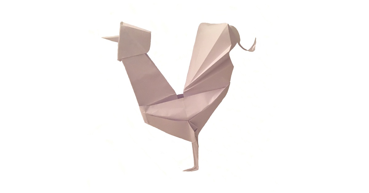 Happy Year of the Origami Rooster!