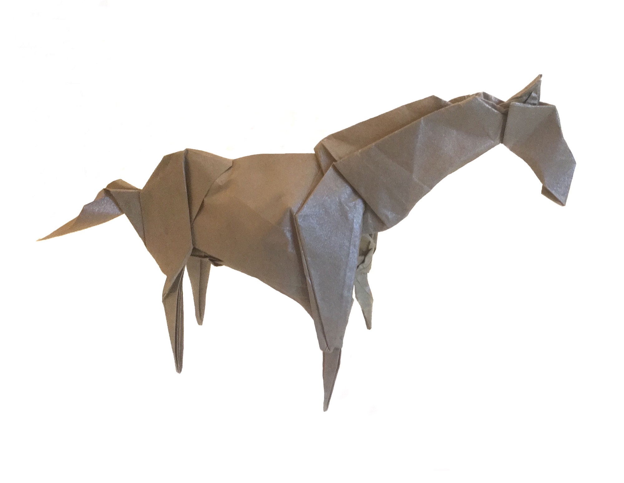 dollar origami horse