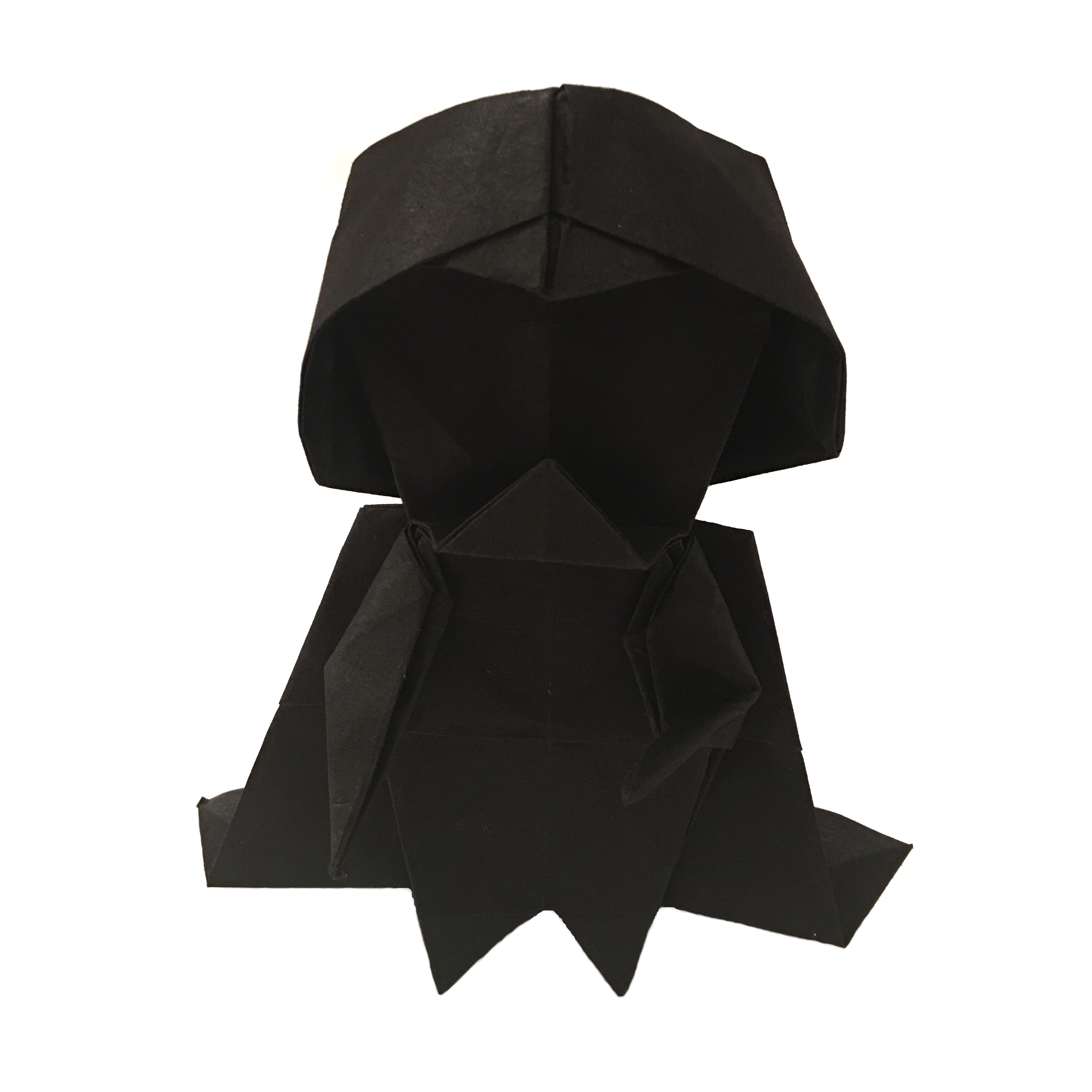 An Origami Darth Vader For Star Wars Day Origami Expressions