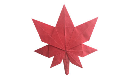 Fold An Origami Maple Leaf for Canada’s Birthday!
