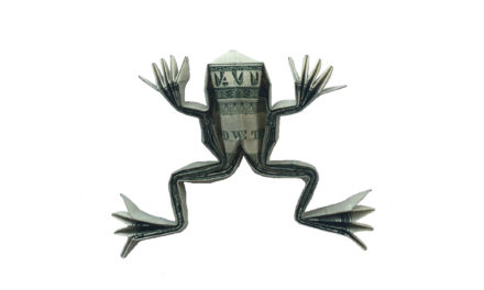 A Money Origami Frog – not bad for a dollar!