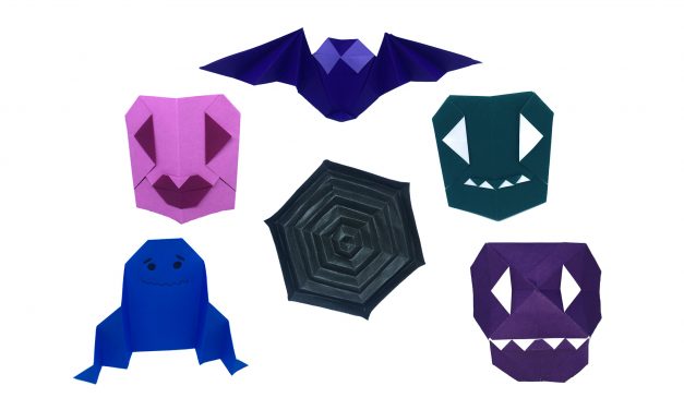 Easy Origami for Halloween – and a free competition!