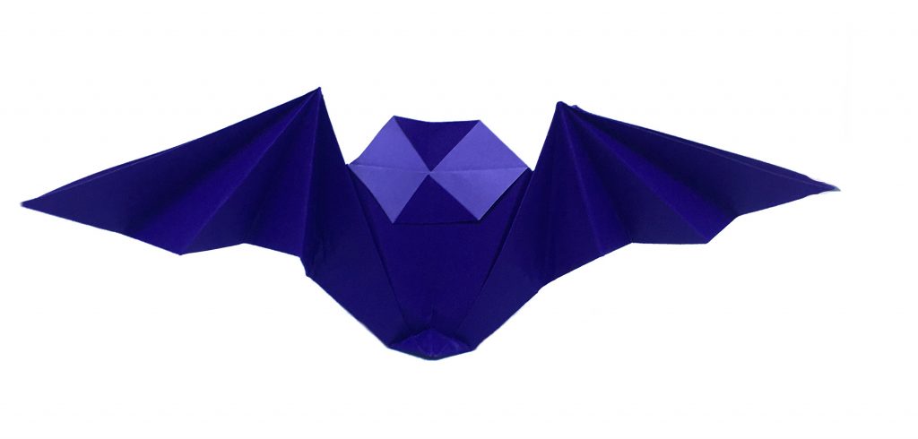 Origami Bat by Stephane Gigandet "Origami for Halloween" origamiexpressions.com