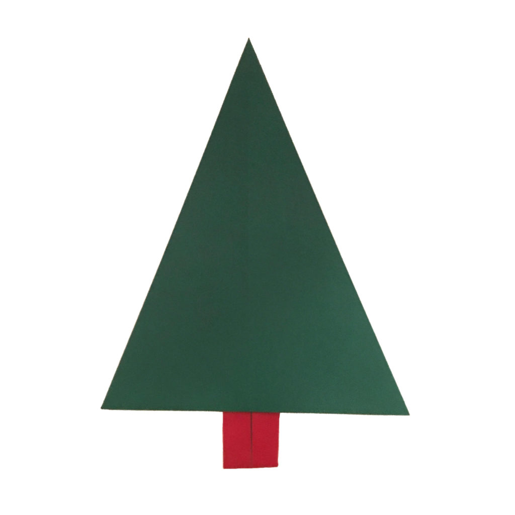 Best Christmas Paper Crafts featured by top Seattle lifestyle blogger, Marcie in Mommyland: Paper Christmas Tree - Origami Expressions