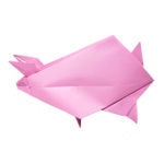 Inflatable Origami Pig