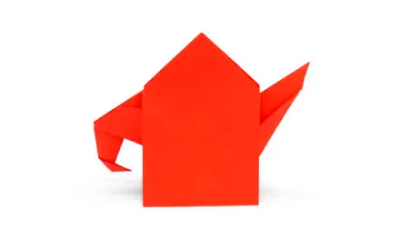 A Little Easy Origami Teapot