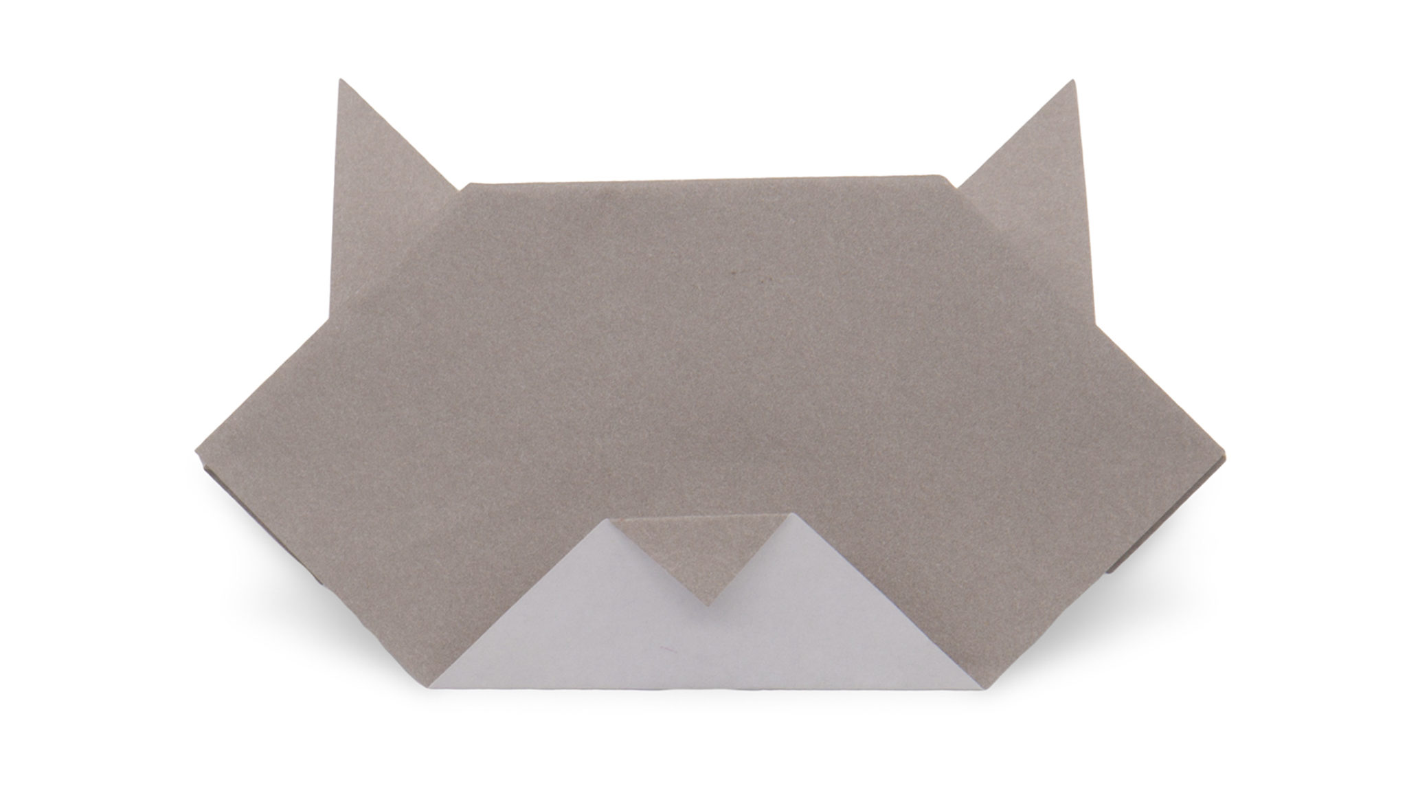 Easy Origami Cat Face - Fun for Beginners - Origami Expressions