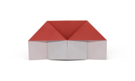 Traditional Origami House and Furniture