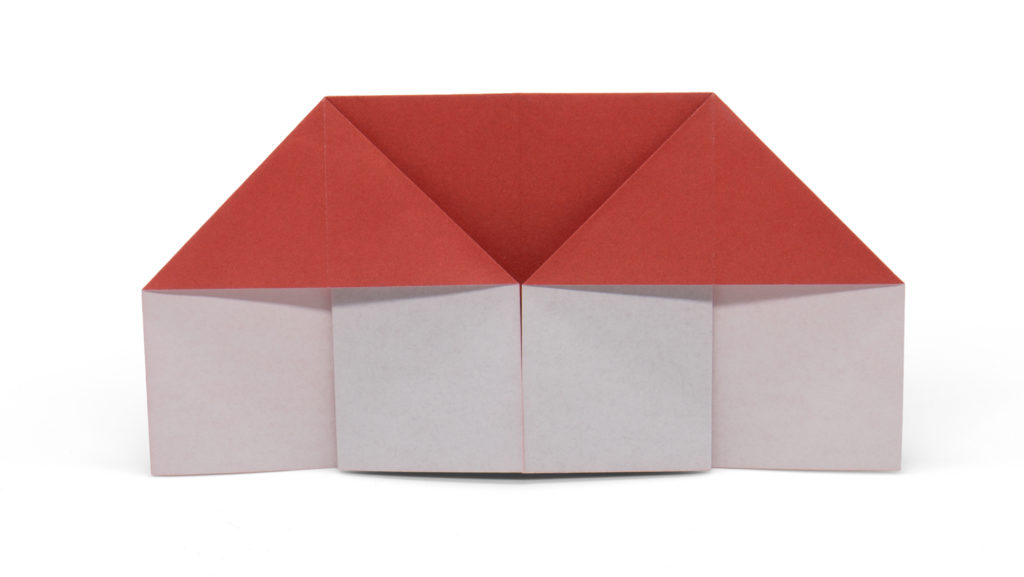 easy origami house
