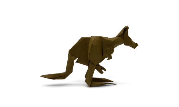 A Mob of Origami Kangaroos to Fold