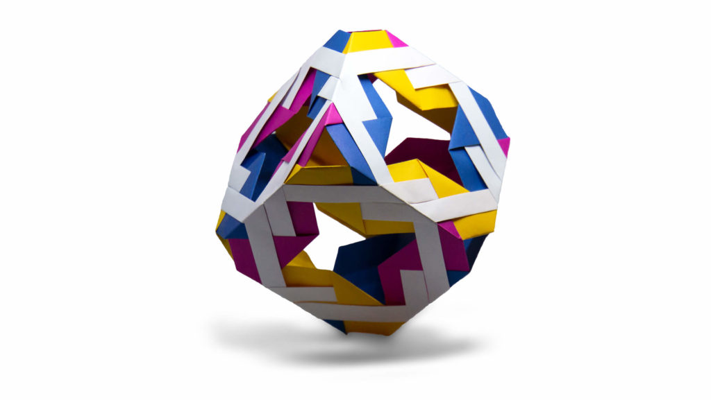 origami modular cube