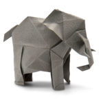 origami asian elephant