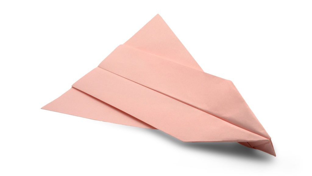 paper airplane model from the awesome paper airplane book for kids