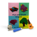 pure and simple origami book with a few of the folded models