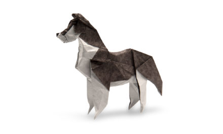 Origami Husky Models – Two Different Takes