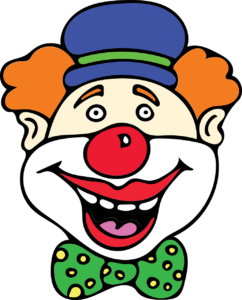 illustration of a clown