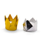 Two Origami Crowns